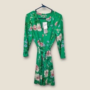 Danielrainn Green Floral Dress - New!